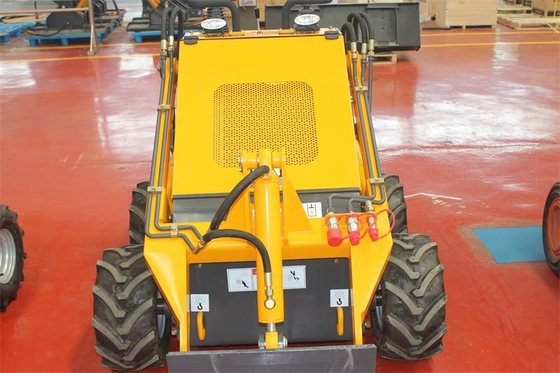 23HP power Mini Skid Steer loader HY380 With Gas engine for garden personal renting
