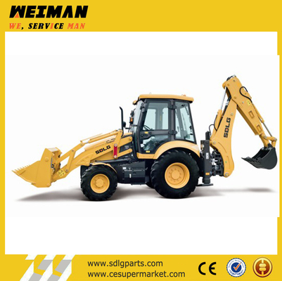7T backhoe loader, 7t tractor with bucket and digger,China backhoe loader