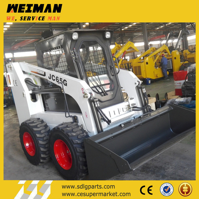 China wheel skid steer loader, skid steer loader with Japan engine, JC65G skid loader