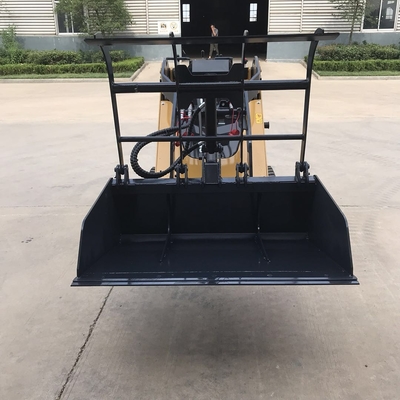 Clip bucket Bucket with Grabble For Mini Skid Steer loader