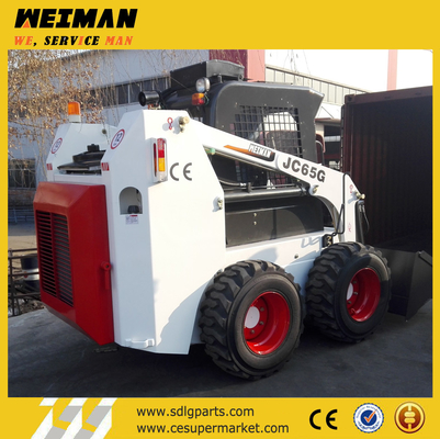 China wheel skid steer loader, skid steer loader with Japan engine, JC65G skid loader