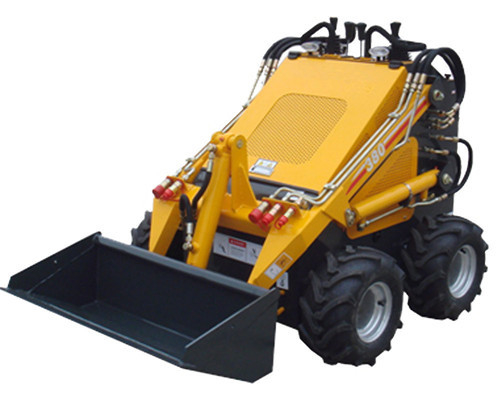 23HP power Mini Skid Steer loader HY380 With Gas engine for garden personal renting
