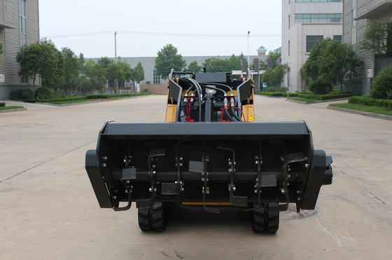 Rotary tiller for mini skid steer loader