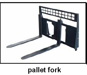 Bifurcación de la plataforma para los accesorios del cargador de la resbalón del gato del accesorio del cargador del buey de la resbalón del lince del cargador del buey de la resbalón
